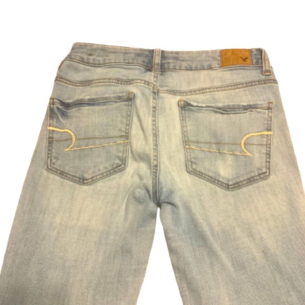 American Eagle 🦅 light blue jeggings 4 long
